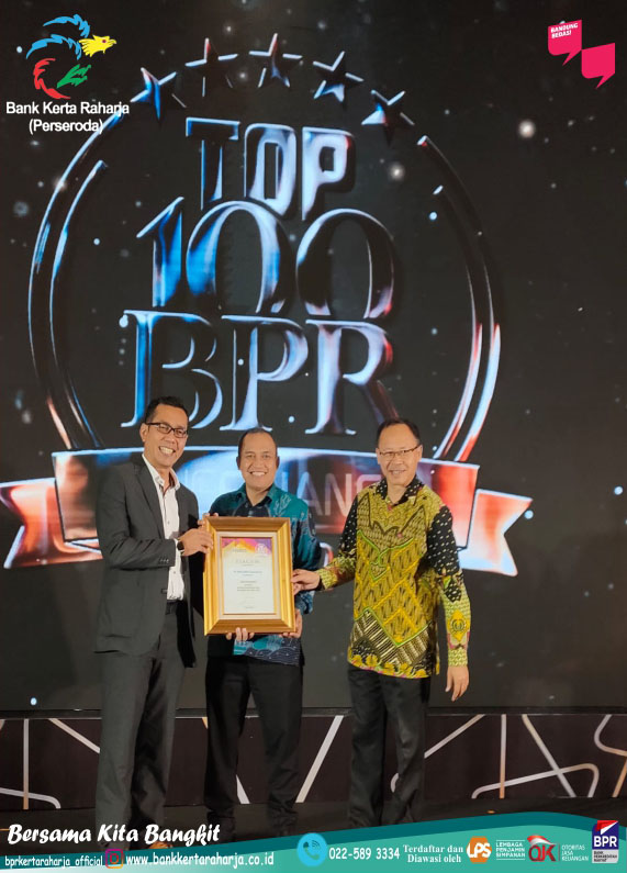 PT BPR Kerta Raharja (Perseroda) pada semester pertama tahun 2022 mendapatkan 2 penghargaan