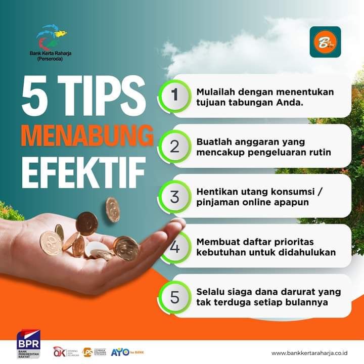 Tips menabung efektif